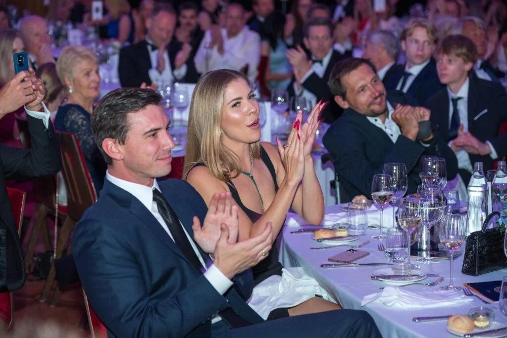 Gala dinner audience